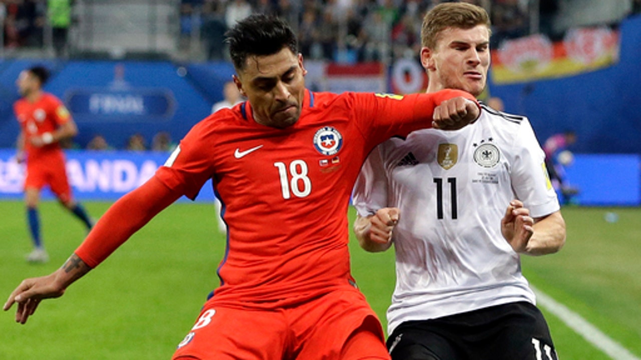 Germany's young team passes tough test from Chile